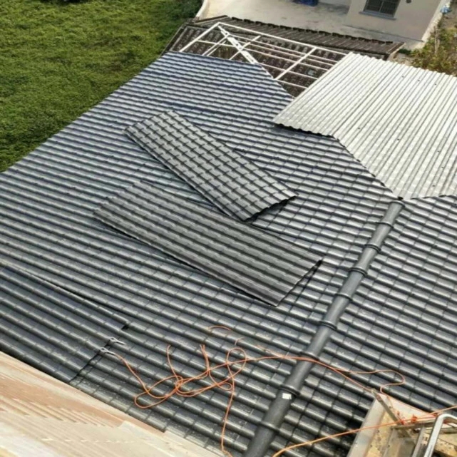 新型建筑材料合成樹(shù)脂瓦，新時(shí)代城市建設(shè)的屋頂瓦